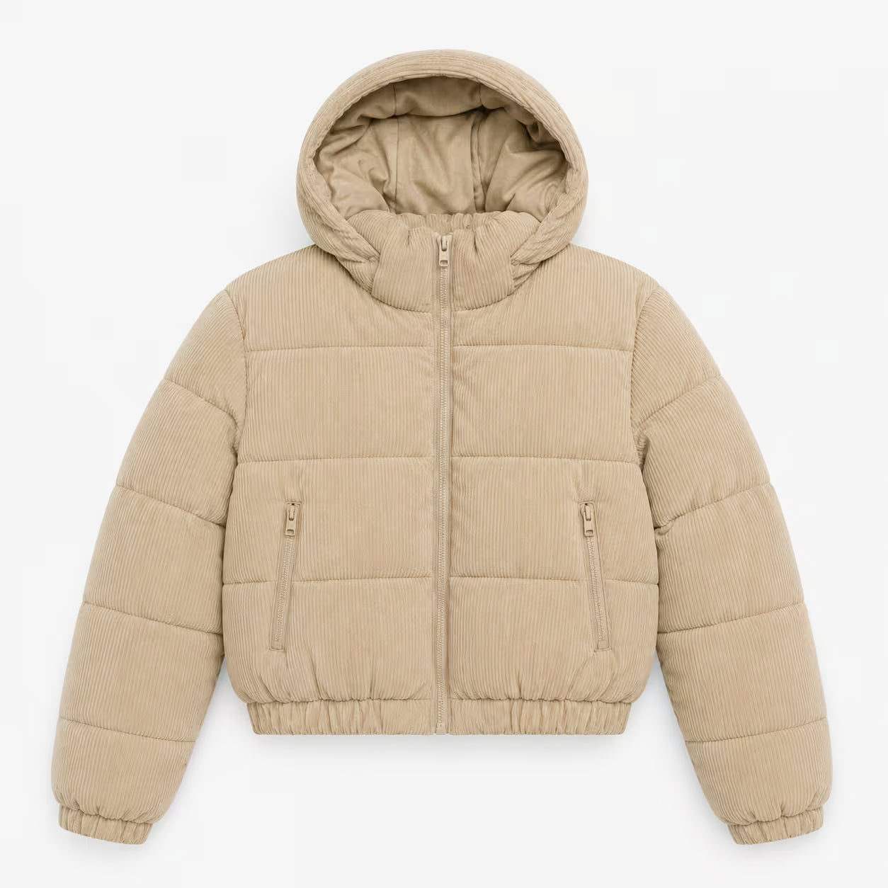 Campera Puffer de Corderoy