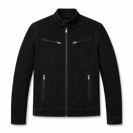 Campera Biker de Gamuza
