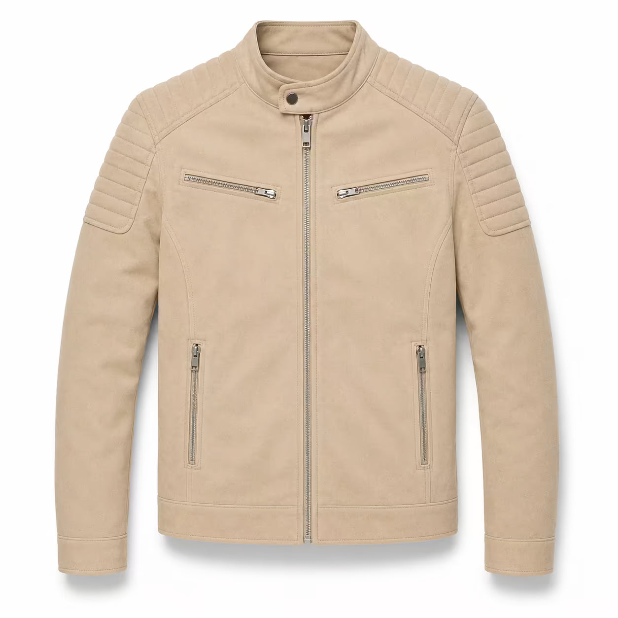 Campera Biker de Gamuza