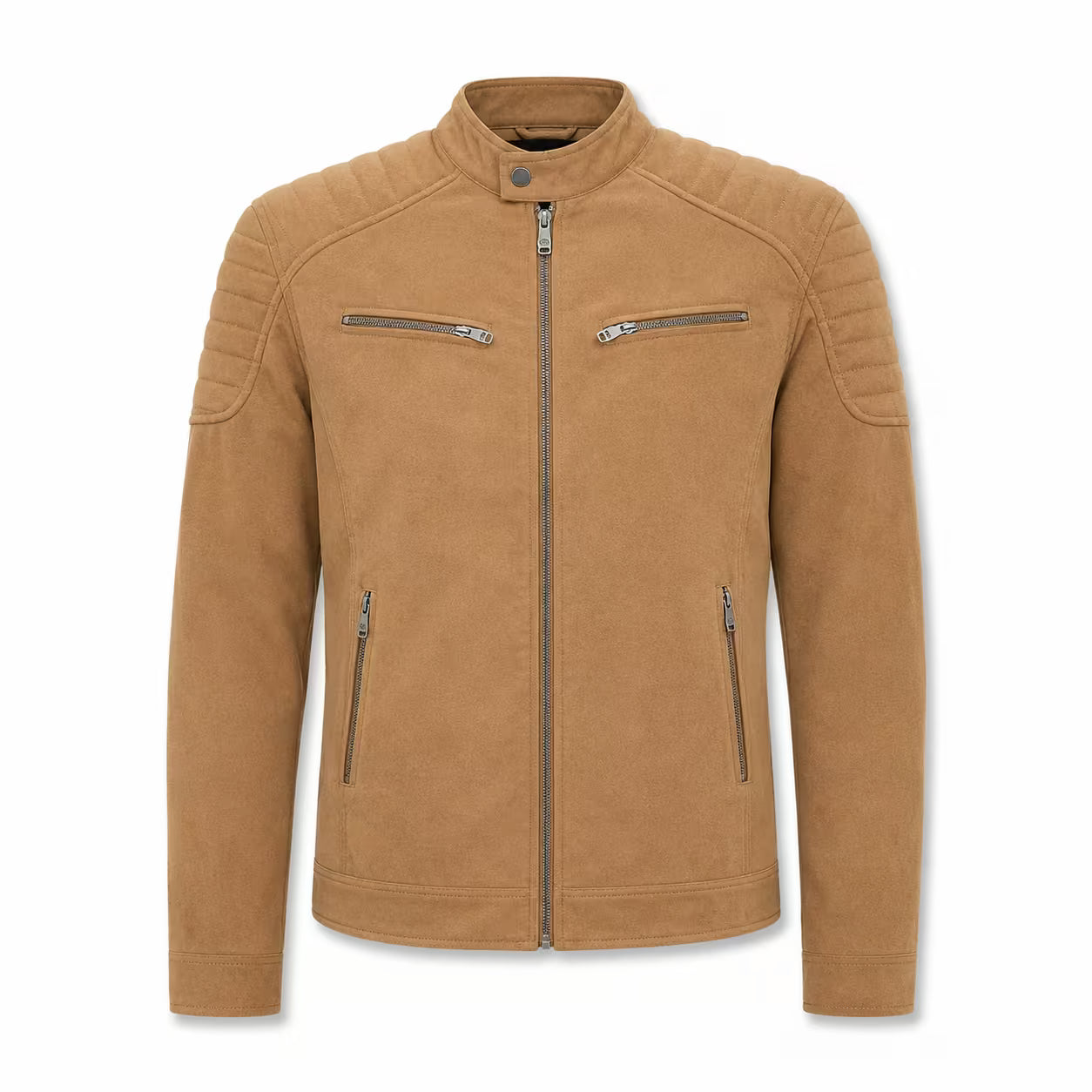 Campera Biker de Gamuza