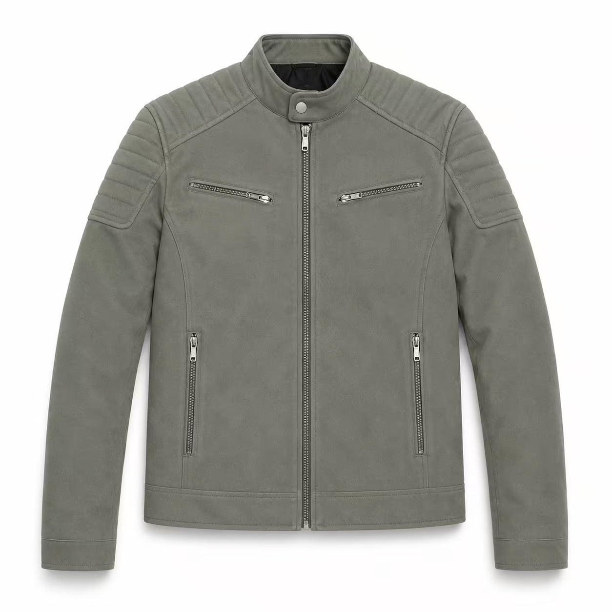 Campera Biker de Gamuza