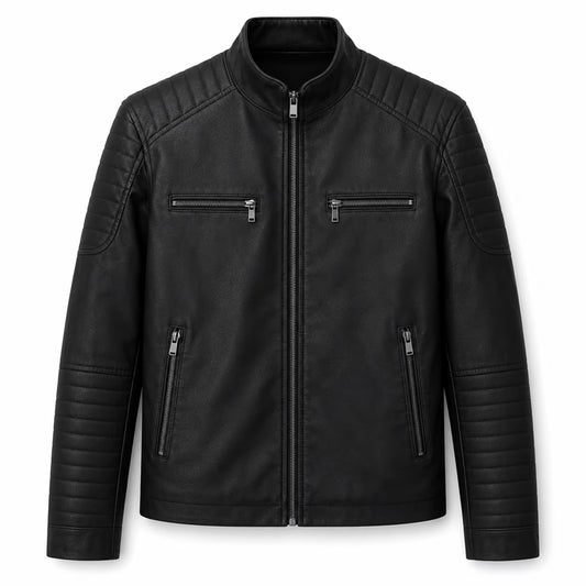 Campera Cuerina Softshell